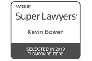 Super Lawyers / Kevin Bowen / Selected in 2019 - Badge